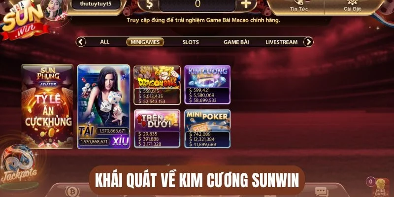 Khái quát về kim cương Sunwin