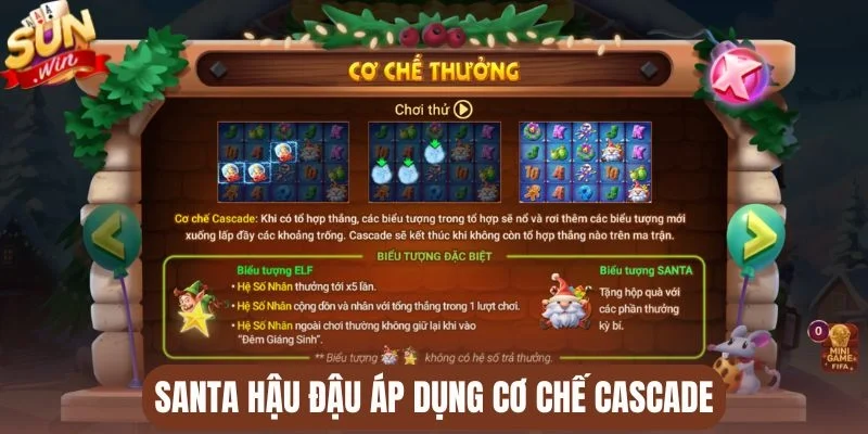 Santa hậu đậu áp dụng cơ chế Cascade